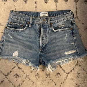 AGOLDE Parker Cutoff Shorts